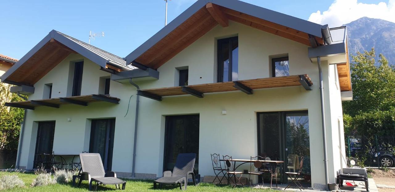 I Laghee Casette Breva E Tivano -Garden-Parking-Lake View - Bike Friendly Holiday House Colico Bagian luar foto